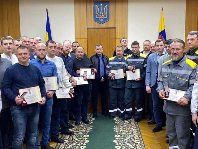 Енергетиків ДТЕК на Одещині відзначили нагородою Президента "За оборону України"
