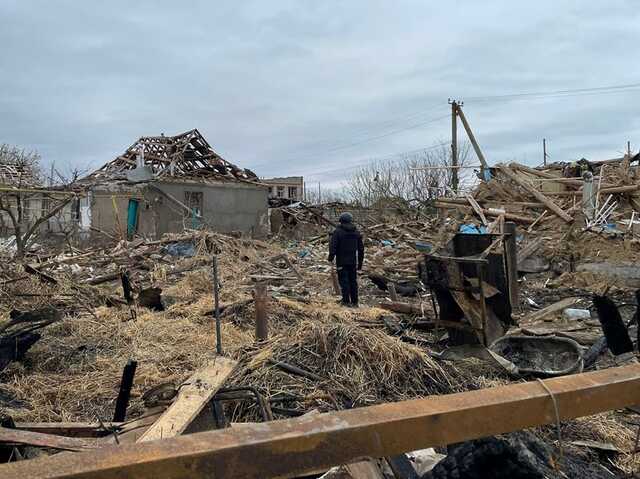 Обстрелы Херсонщины: в Белозерской громаде оккупанты убили мужчину и ранили женщину