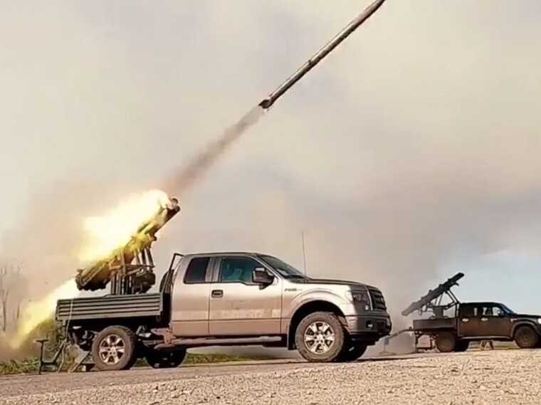 Шість ракет одним залпом: 108 бригада ТрО показала, як обстрілює позиції російських окупантів