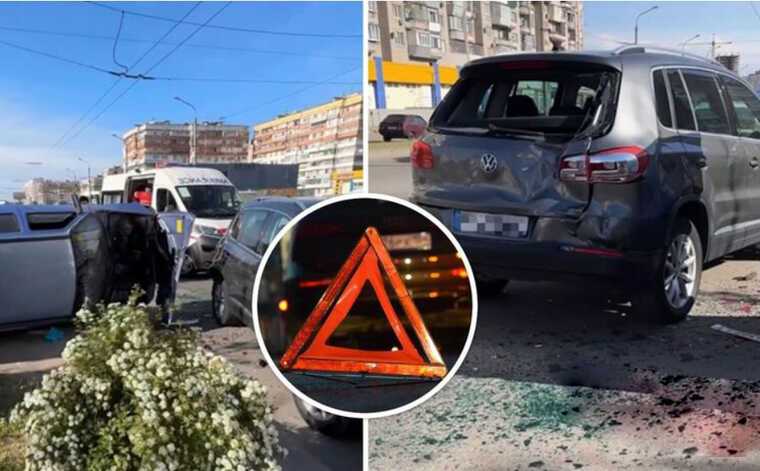 В Запорожье пьяный водитель устроил страшное ДТП: есть пострадавшие