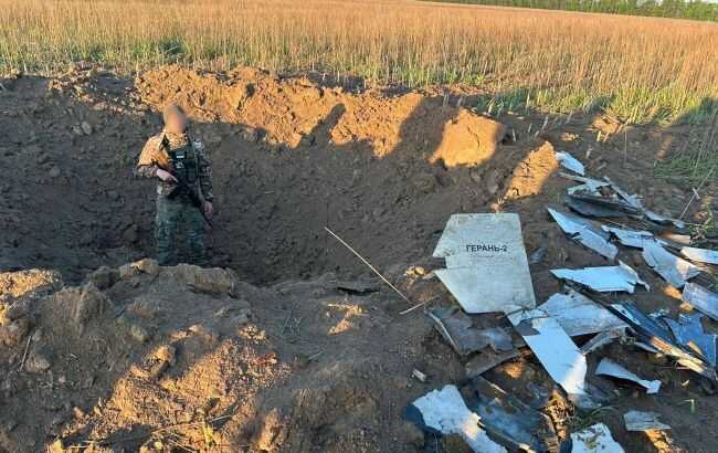 Прикордонники "приземлили" ворожий "Шахед" над Чернігівською областю