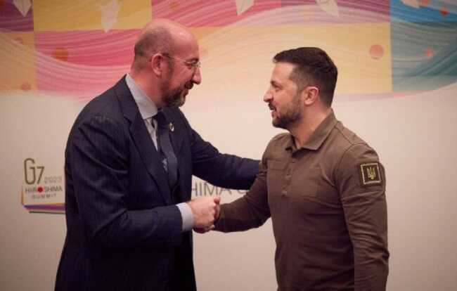 Зеленський та голова Євроради обговорили заборону на експорт українського зерна до ЄС