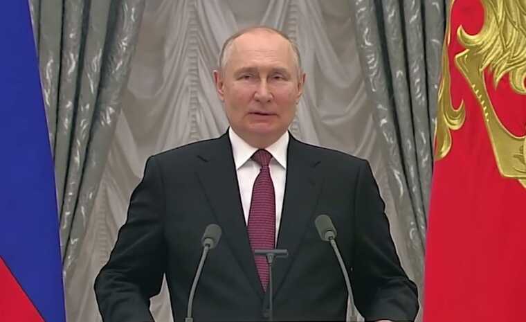 Росія не починала війну, а намагається її припинити, - Путін