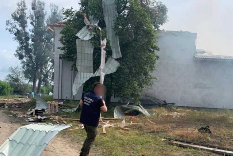 Наслідки масованої атаки дронами по Ізюму