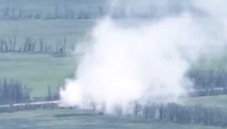 Украинские бойцы двумя мощными дронами уничтожили "Град" в окрестностях Бахмута