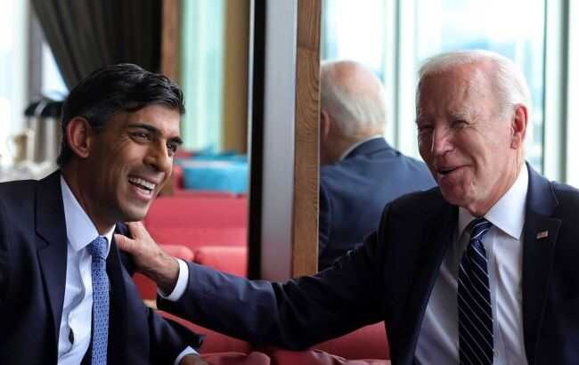 Сунак отправится к Байдену договариваться о военной помощи для Украины