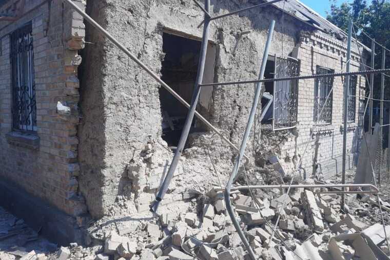 Окупанти вночі вкотре обстріляли Нікополь, - ОВА