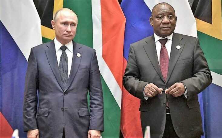 Путін створив для Південно-Африканської Республіки "дипломатичний жах" і проблеми в економіці, – ВВС