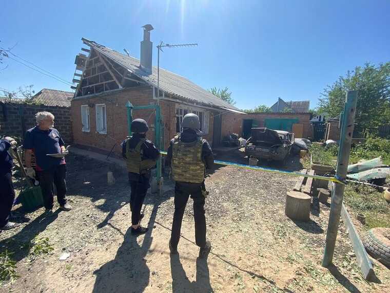 Наслідки ворожого обстрілу Харківської області