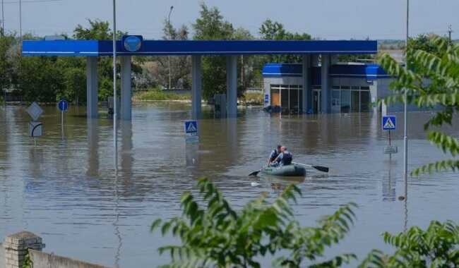 Підрив Каховської ГЕС. На Херсонщині затопило вже 600 квадратних кілометрів