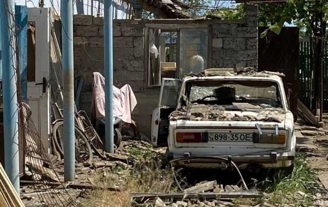 В Белгород-Днестровском горсовете показали последствия обстрела Одесской области