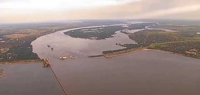 Каховское водохранилище обмелело на 70% – Минокружения