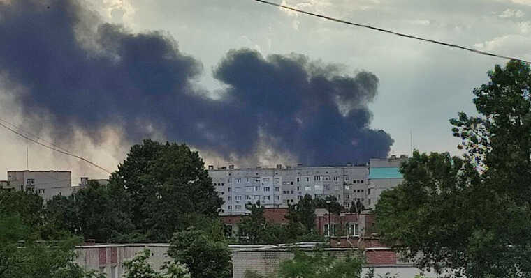 В окупованому Каховському районі рано-вранці прогриміли вибухи