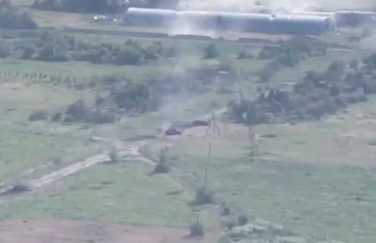 ВСУ уничтожили колонну танков окупантов