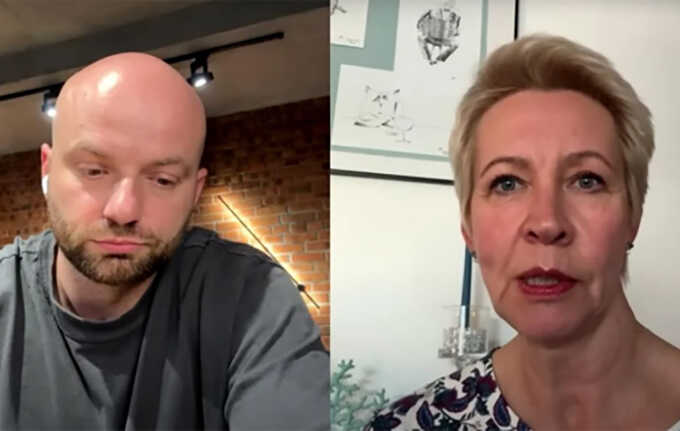 Тетяна Лазарєва, яка підтримала Україну, посперечалася з Дьоміним через "хороших росіян"