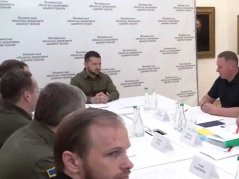 Зеленський провів координаційну нараду в Замку Любарта в Луцьку