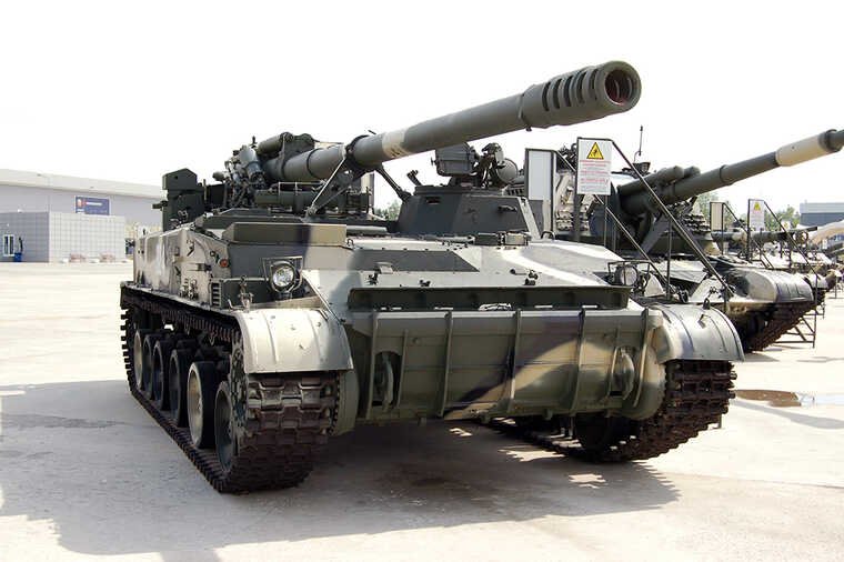 Миколаївські десантники 79 бригади знищили ворожу САУ "Гіацинт-С"