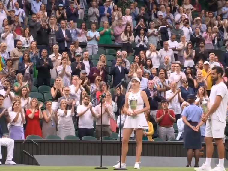 Чемпіонці Wimbledon-2023 стадіон у Лондоні влаштував овації після слів про Україну