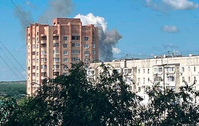 ВСУ разгромили российский состав с ракетами в Луганске