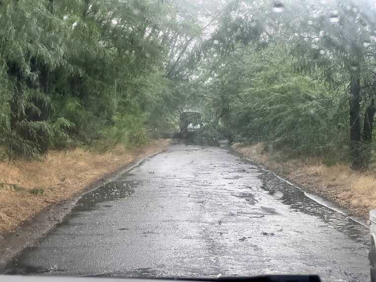 Миколаїв після ворожого удару накрила потужна злива