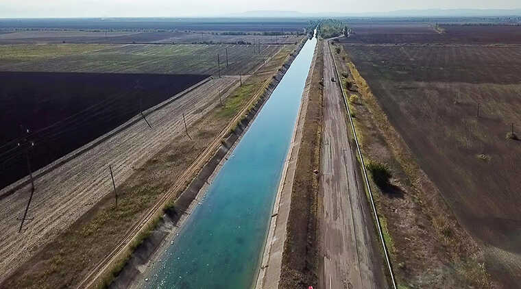У Північнокримському каналі почала зникати вода