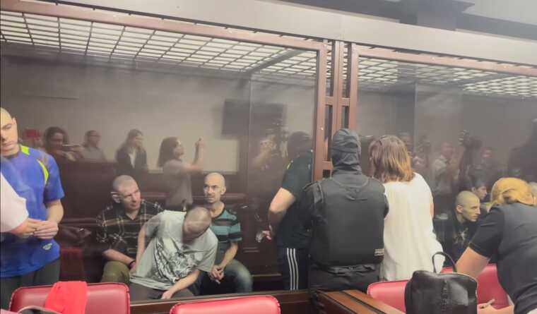 У Росії почалося судилище над полоненими "айдарівцями"