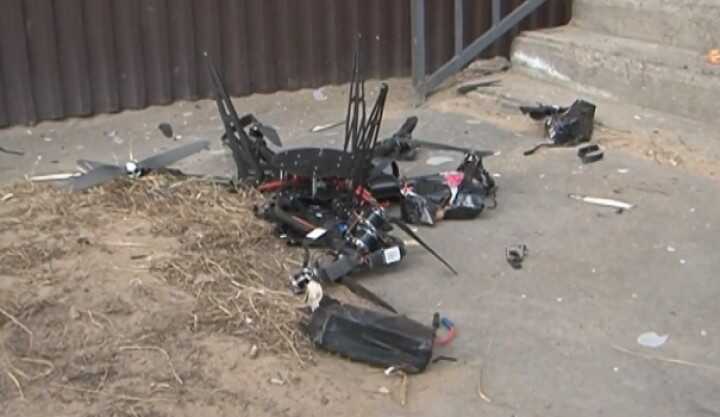 Катастрофа первого беспилотника "Почты России" попала на видео