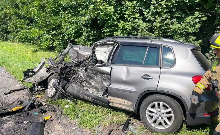 ДТП під Полтавою: зіткнулися маршрутка і легковик, є постраждалі та загиблі