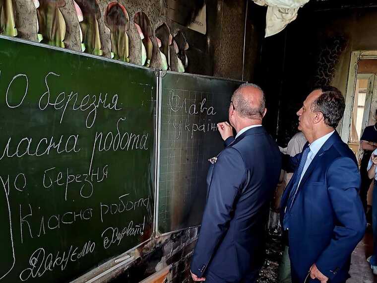 Глава МИД Хорватии прибыл с визитом в Украину