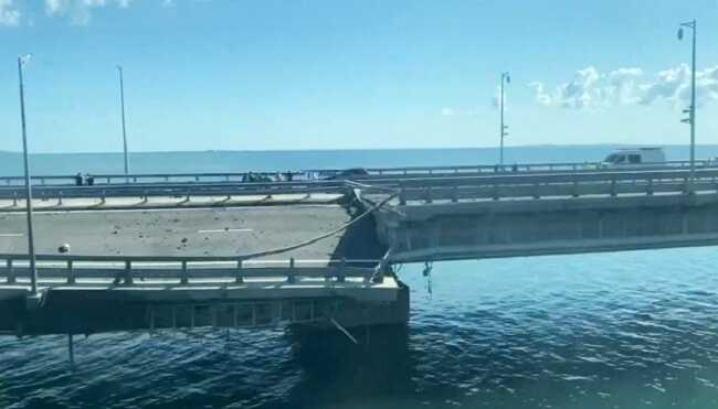 Появились спутниковые снимки ремонта Крымского моста