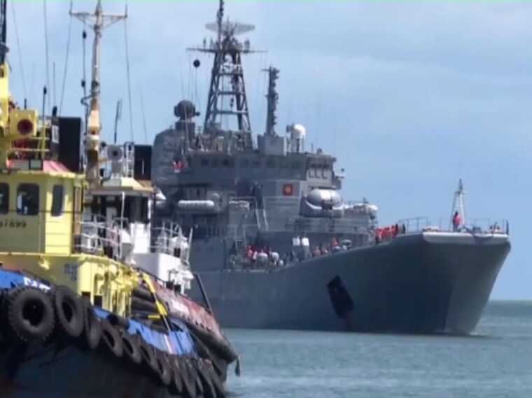 З’явилося свіже супутникове фото "Оленогорського горняка": окупанти намагаються відремонтувати корабель