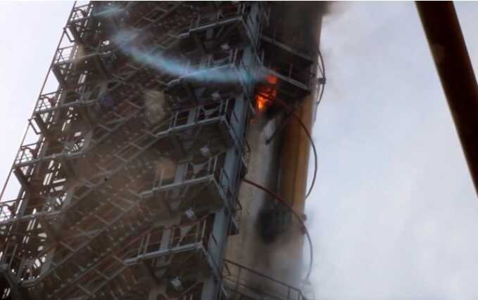 У Білорусі сталася пожежа на Мозирському НПЗ