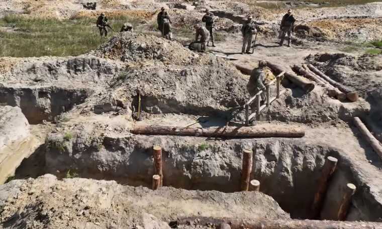 Наев показал, как украинские военные укрепляют границу: "Получили четкие задачи"