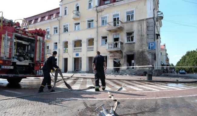 Число постраждалих від удару по Чернігову зросло до 140