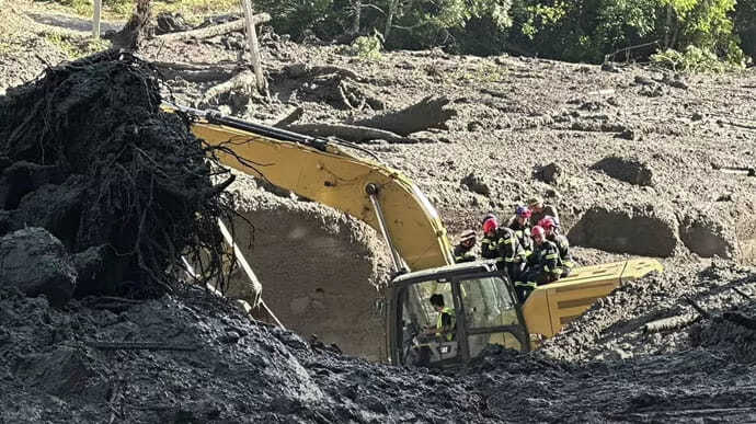 Оползень в Грузии: количество погибших возросло до 28