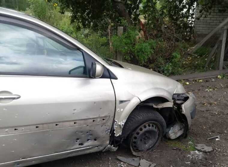 Унаслідок обстрілу Сумщини поранення дістали четверо чоловіків, пошкоджено будинки та авто