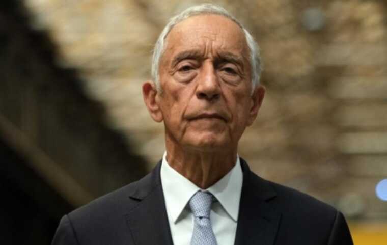 Президент Португалии на Софийской площади выступил на украинском