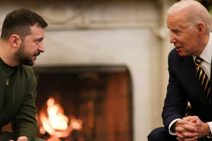 Зеленський провів переговори з Байденом