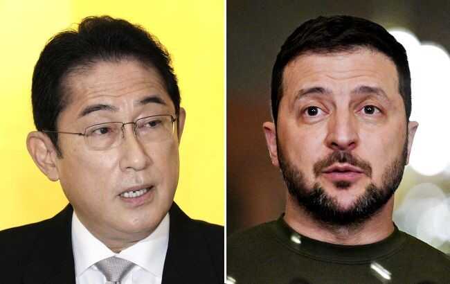 Прем’єр-міністр Японії сьогодні проведе переговори із Зеленським, - Kyodo