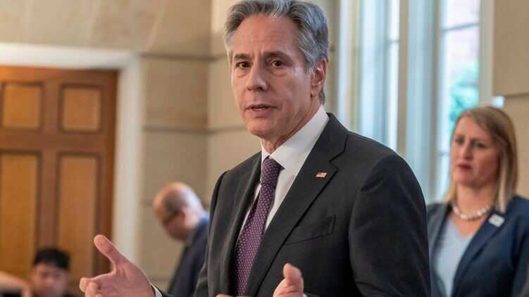 CNN опублікувало перші заяви Блінкена під час візиту до Києва