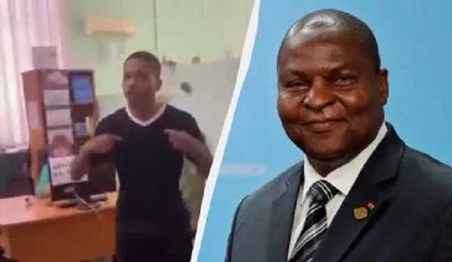 Вдарив чоловіка і напав на жінку: син президента ЦАР влаштував дебош у Росії