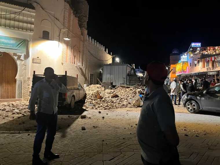 Кількість загиблих через смертельний землетрус у Марокко збільшилася до 820