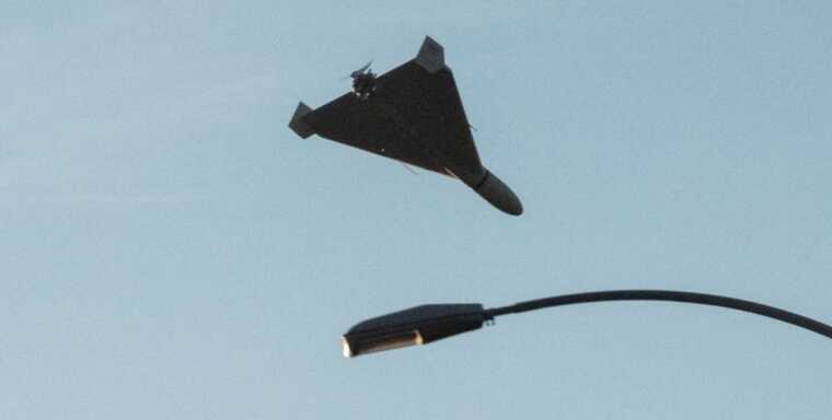 В результате атаки дронов во Львове возник пожар: есть пострадавшие