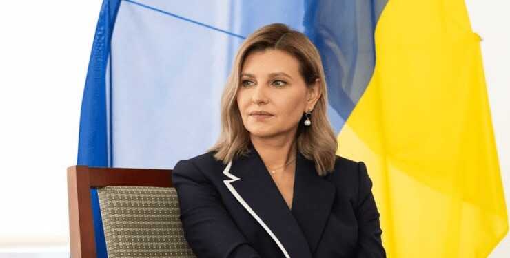 Елена Зеленская в костюме из черниговской шерсти посетила Генассамблею ООН