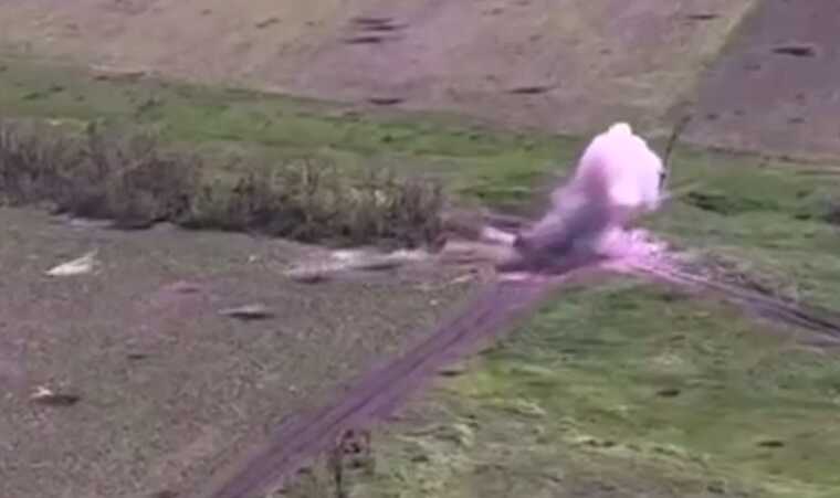 ЗСУ ювелірно знищили БМП окупантів з американської САУ M109