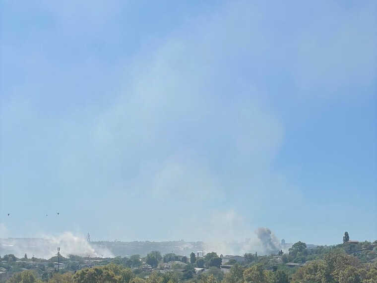 У Севастополі вдруге за день пролунали вибухи