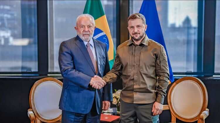 Президент Бразилії повідомив Зеленському, що військового вирішення конфлікту в Україні не існує