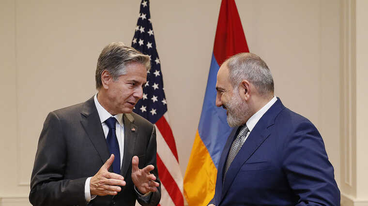 Блінкен поговорив із прем’єром Вірменії про поточну ситуацію у Карабаху