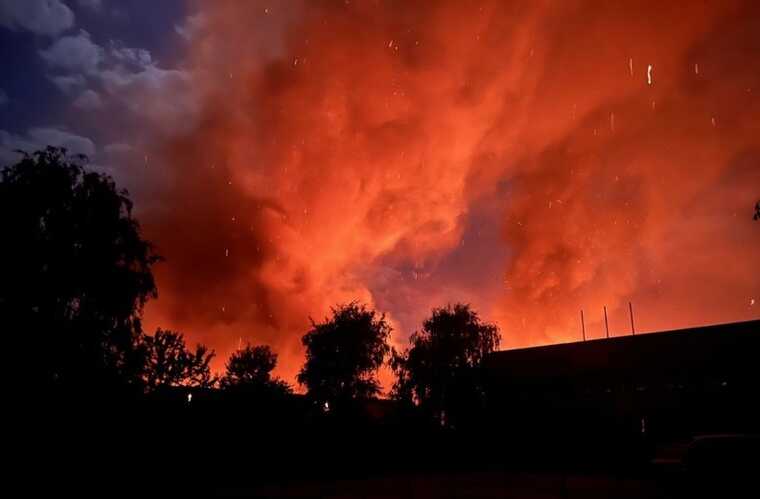 Окупанти атакували Черкащину дронами: виникли пожежі, є постраждала