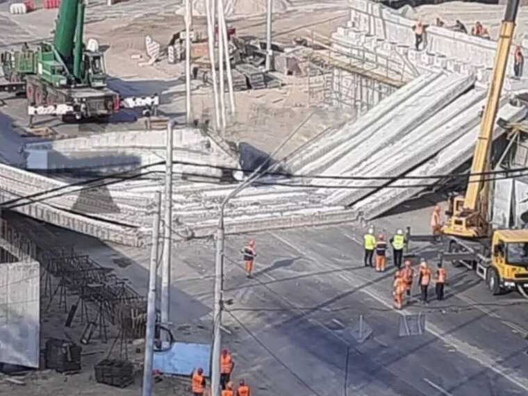 Обвал мосту на Шулявці: підрядник зобовʼязався покрити усі збитки